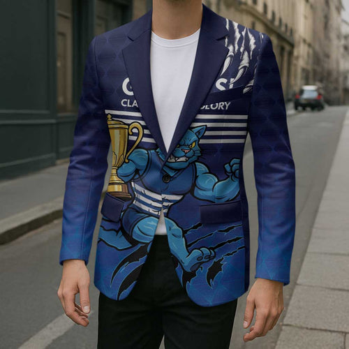 Personalised Geelong Pride Blazer Claws Out for Glory - Aussie Hoodie