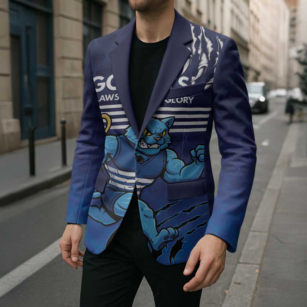 Personalised Geelong Pride Blazer Claws Out for Glory - Aussie Hoodie