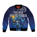 Personalised Geelong Pride Bomber Jacket Claws Out for Glory - Aussie Hoodie