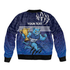 Personalised Geelong Pride Bomber Jacket Claws Out for Glory - Aussie Hoodie