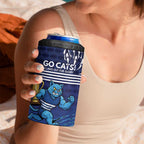 Personalised Geelong Pride 4 in 1 Can Cooler Tumbler Claws Out for Glory - Aussie Hoodie