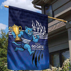 Personalised Geelong Pride Garden Flag Claws Out for Glory - Aussie Hoodie
