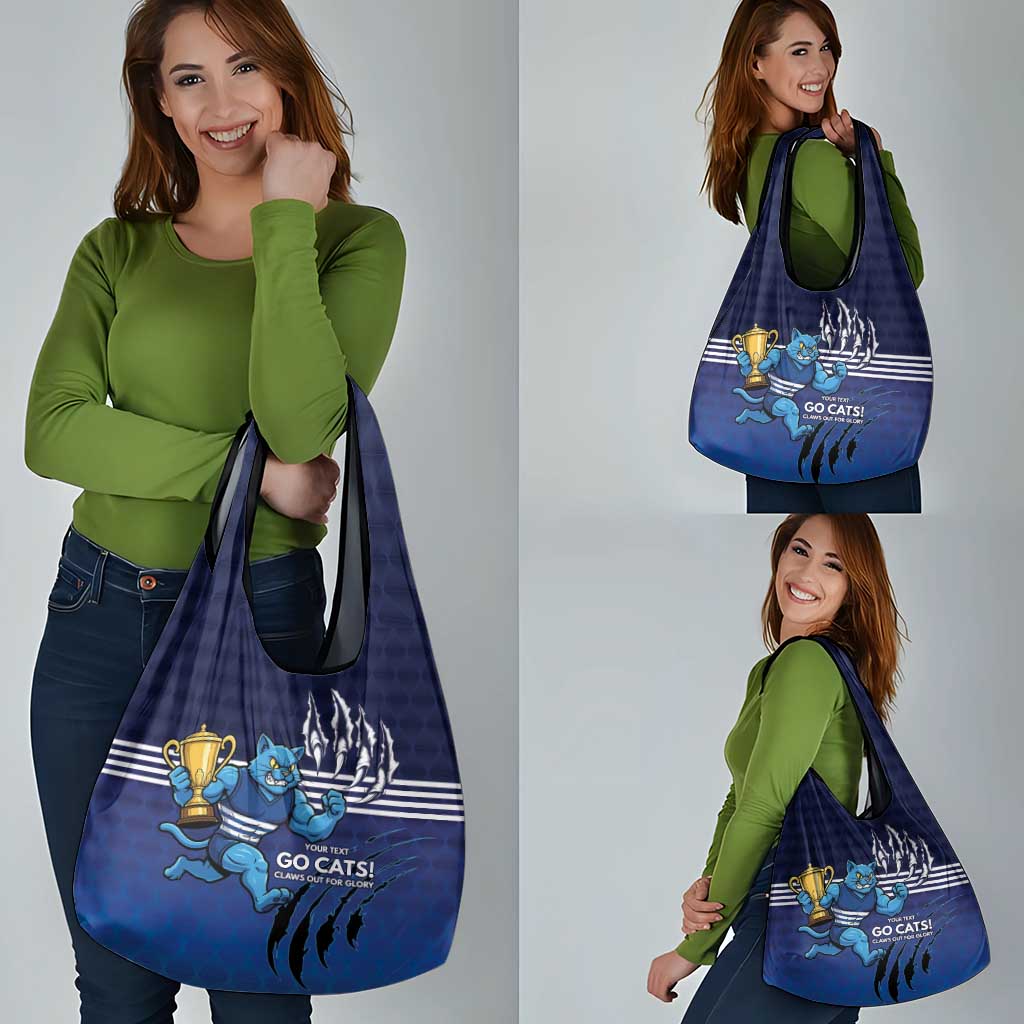 Personalised Geelong Pride Grocery Bag Claws Out for Glory - Aussie Hoodie