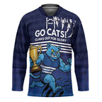 Personalised Geelong Pride Hockey Jersey Claws Out for Glory - Aussie Hoodie