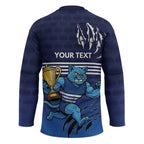 Personalised Geelong Pride Hockey Jersey Claws Out for Glory - Aussie Hoodie