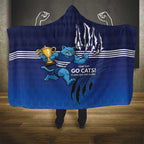 Personalised Geelong Pride Hooded Blanket Claws Out for Glory - Aussie Hoodie