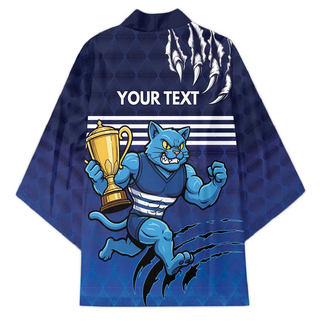 Personalised Geelong Pride Kimono Claws Out for Glory - Aussie Hoodie