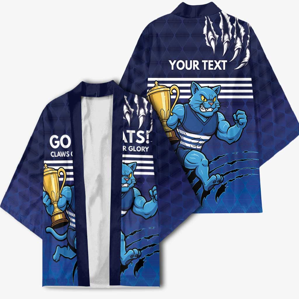 Personalised Geelong Pride Kimono Claws Out for Glory - Aussie Hoodie