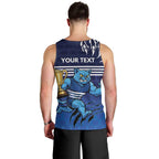 Personalised Geelong Pride Men Tank Top Claws Out for Glory - Aussie Hoodie