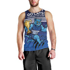 Personalised Geelong Pride Men Tank Top Claws Out for Glory - Aussie Hoodie