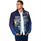 Personalised Geelong Pride Padded Jacket Claws Out for Glory - Aussie Hoodie