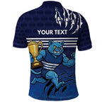 Personalised Geelong Pride Polo Shirt Claws Out for Glory - Aussie Hoodie
