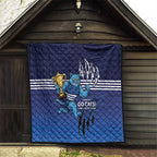 Personalised Geelong Pride Quilt Claws Out for Glory - Aussie Hoodie
