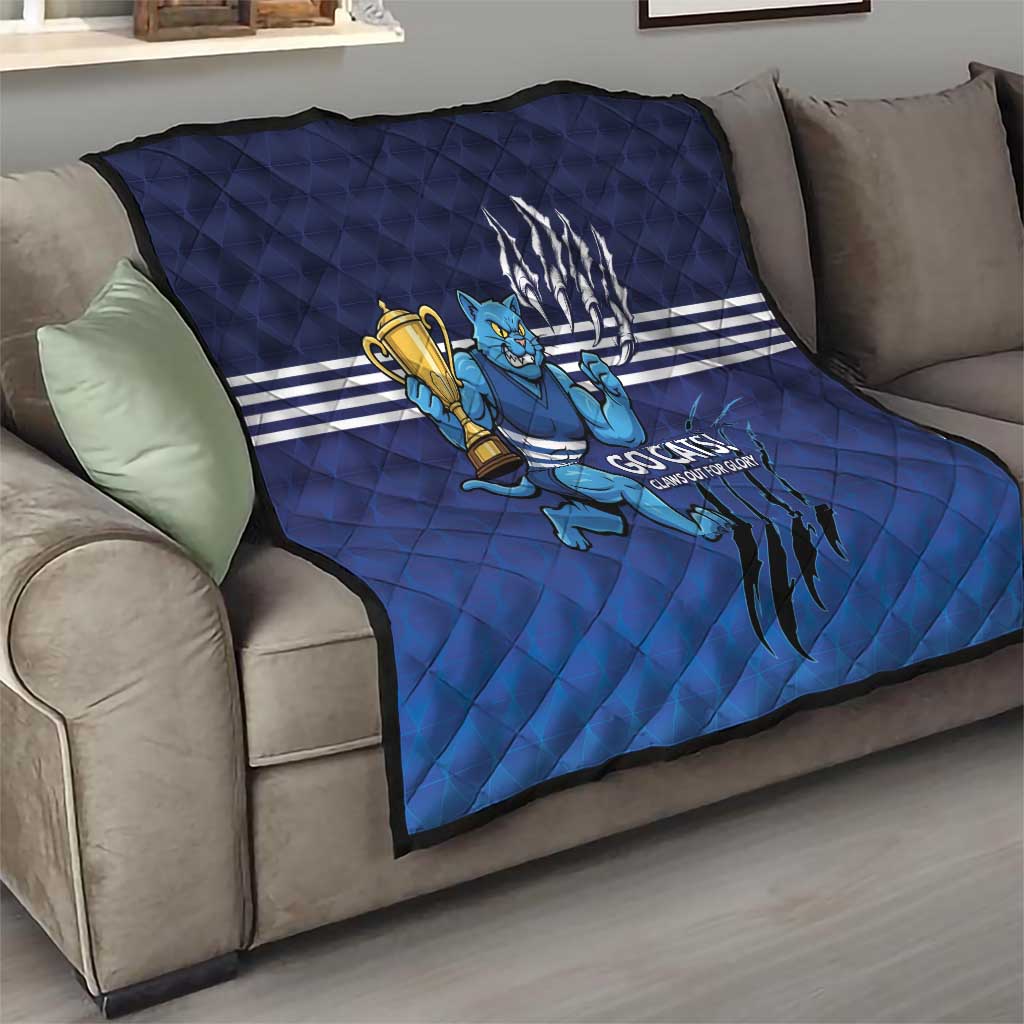Personalised Geelong Pride Quilt Claws Out for Glory - Aussie Hoodie
