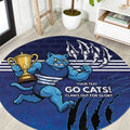 Personalised Geelong Pride Round Carpet Claws Out for Glory - Aussie Hoodie