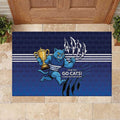 Personalised Geelong Pride Rubber Doormat Claws Out for Glory - Aussie Hoodie