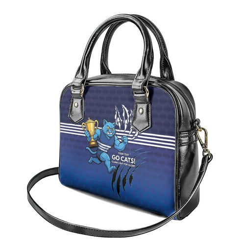 Personalised Geelong Pride Shoulder Handbag Claws Out for Glory - Aussie Hoodie