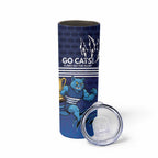 Personalised Geelong Pride Skinny Tumbler Claws Out for Glory - Aussie Hoodie