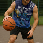 Personalised Geelong Pride Sleeveless Hoodie Claws Out for Glory - Aussie Hoodie