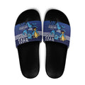 Personalised Geelong Pride Slide Sandals Claws Out for Glory - Aussie Hoodie