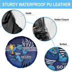 Personalised Geelong Pride Spare Tire Cover Claws Out for Glory - Aussie Hoodie