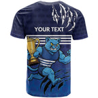 Personalised Geelong Pride T Shirt Claws Out for Glory - Aussie Hoodie