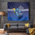 Personalised Geelong Pride Tapestry Claws Out for Glory - Aussie Hoodie