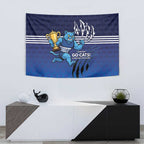 Personalised Geelong Pride Tapestry Claws Out for Glory - Aussie Hoodie