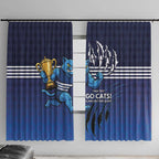 Personalised Geelong Pride Window Curtain Claws Out for Glory - Aussie Hoodie