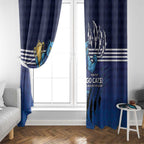 Personalised Geelong Pride Window Curtain Claws Out for Glory - Aussie Hoodie