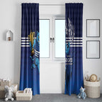 Personalised Geelong Pride Window Curtain Claws Out for Glory - Aussie Hoodie