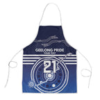 Custom Geelong Pride Apron On the Road to Glory Indigenous Aboriginal - Aussie Hoodie