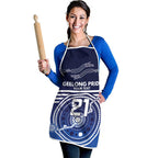 Custom Geelong Pride Apron On the Road to Glory Indigenous Aboriginal - Aussie Hoodie