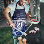 Custom Geelong Pride Apron On the Road to Glory Indigenous Aboriginal - Aussie Hoodie