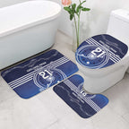 Custom Geelong Pride Bathroom Set On the Road to Glory Indigenous Aboriginal - Aussie Hoodie