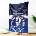 Custom Geelong Pride Blanket On the Road to Glory Indigenous Aboriginal - Aussie Hoodie