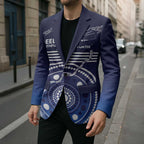 Custom Geelong Pride Blazer On the Road to Glory Indigenous Aboriginal - Aussie Hoodie