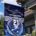 Custom Geelong Pride Garden Flag On the Road to Glory Indigenous Aboriginal - Aussie Hoodie