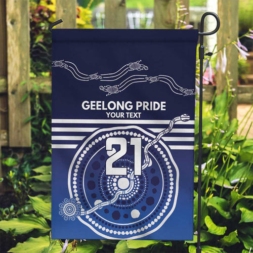 Custom Geelong Pride Garden Flag On the Road to Glory Indigenous Aboriginal - Aussie Hoodie