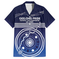 Custom Geelong Pride Hawaiian Shirt On the Road to Glory Indigenous Aboriginal - Aussie Hoodie
