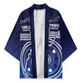 Custom Geelong Pride Kimono On the Road to Glory Indigenous Aboriginal - Aussie Hoodie