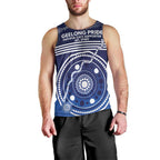 Custom Geelong Pride Men Tank Top On the Road to Glory Indigenous Aboriginal - Aussie Hoodie