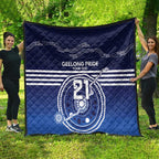 Custom Geelong Pride Quilt On the Road to Glory Indigenous Aboriginal - Aussie Hoodie