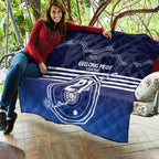 Custom Geelong Pride Quilt On the Road to Glory Indigenous Aboriginal - Aussie Hoodie