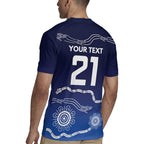 Custom Geelong Pride Rugby Jersey On the Road to Glory Indigenous Aboriginal - Aussie Hoodie