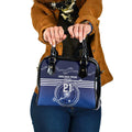 Custom Geelong Pride Shoulder Handbag On the Road to Glory Indigenous Aboriginal - Aussie Hoodie