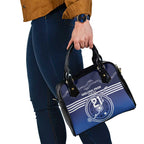 Custom Geelong Pride Shoulder Handbag On the Road to Glory Indigenous Aboriginal - Aussie Hoodie