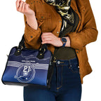 Custom Geelong Pride Shoulder Handbag On the Road to Glory Indigenous Aboriginal - Aussie Hoodie