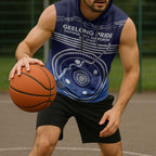 Custom Geelong Pride Sleeveless Hoodie On the Road to Glory Indigenous Aboriginal - Aussie Hoodie