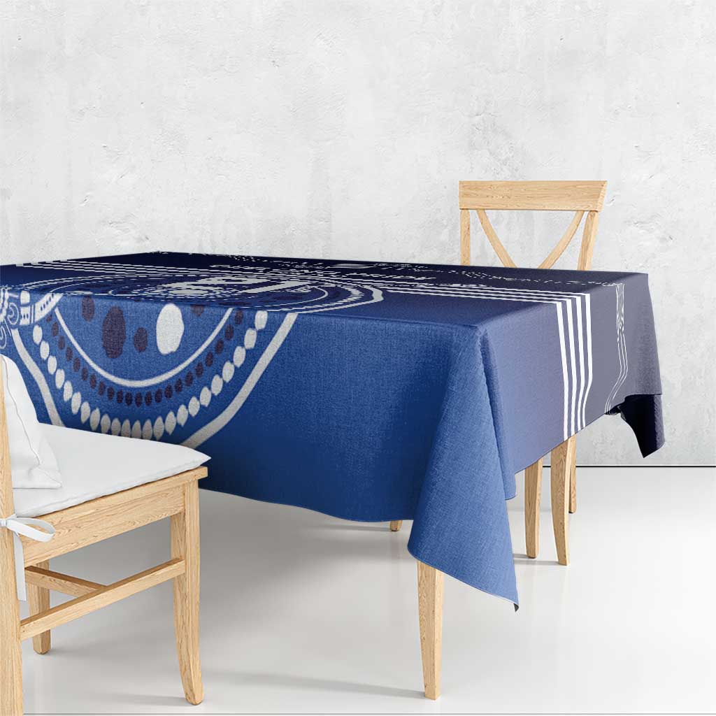 Custom Geelong Pride Tablecloth On the Road to Glory Indigenous Aboriginal - Aussie Hoodie